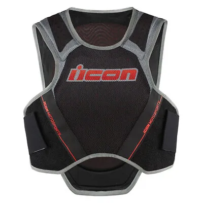 Icon Softcore Adult Mens Megabolt Field Armor Street Motorcycle Riding Vest • $110