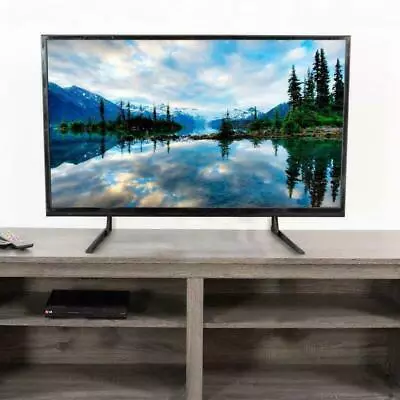 £16.97 • Buy Adjustable Universal TV Stand Base Mount For 32 -55  Flat Samsung LG Vizio Sony