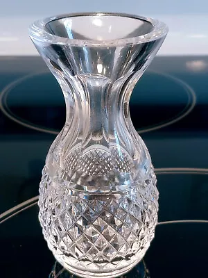 Waterford Crystal 4” Tall Violet Bud Vase • $18