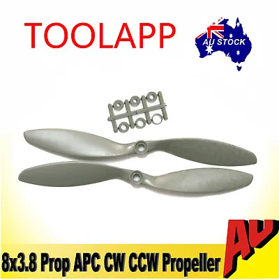 1 Pair 8x3.8” 8038 APC CW/CCW Propeller Prop For Multi-rotor Quadcopter Aircraft • $5.43