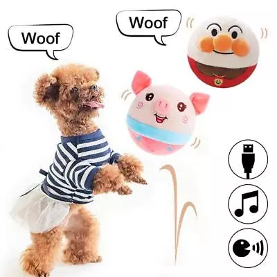 Electronic Pet Toy Ball Bouncing Jump Balls Talking Interactive USB Rechargeable • $29.99