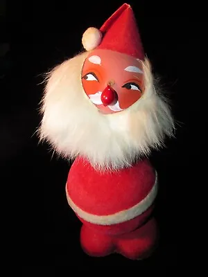 Vintage Christmas SANTA CLAUS Bobble Head Nodder West Germany Candy Container VG • $28