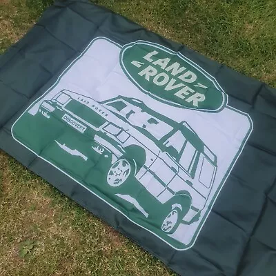 Land Rover Discovery Large Workshop Banner Flag Garage Mancave Gift 90x150cm TD5 • £17.99