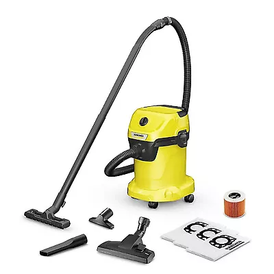 Kärcher Wet & Dry Vacuum Cleaner 17L Corded Powerful Portable 1000W 220-240V • £62.99