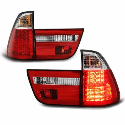 $294.99 • Buy Red Led Tail Brake Signal Lights Lamps For E53 2000-2006 Bmw X5