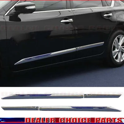 Fits 2013-2018 Nissan Altima Chrome Door Body Side Molding OE Factory Grade 4pc • $47.49