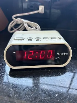 Vintage Westclox Alarm ClockMODEL 22681 • $8