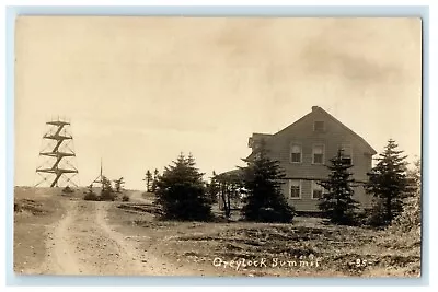 C1910's Mt. Greylock Summit Massachusetts MA RPPC Photo Postcard • $7.95