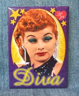 Diva Lucille Ball I Love Lucy Magnet Refrigerator Ata-Boy Licensed MB6 • $7.88