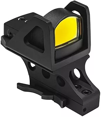 VISM KeyMod Mini Mic RED-DOT Sight Reflex Optic W/ Caged Body QR Mount BLK • $67.99