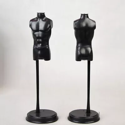 1/6 Male Torso Body Dress Form Mannequin Clothing Retail Display Rack Bust Craft • $7.51