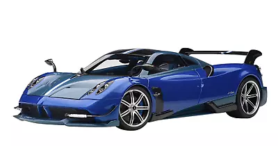 1/18 AutoArt Pagani Huayra BC Blue Francia Carbon    78277 • $299.95