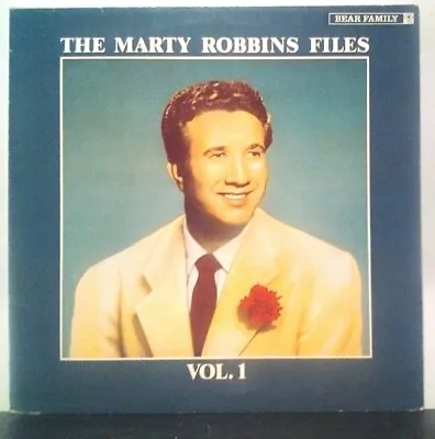 Marty Robbins LP Vinyl The Marty Robbins Files Volume 1 Bear Family 1983  • $4.99