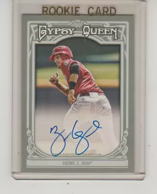 2013 Topps Gypsy Queen Autographs #GQA-ZC Zack Cozart AUTO Cincinnati Reds • $2.50