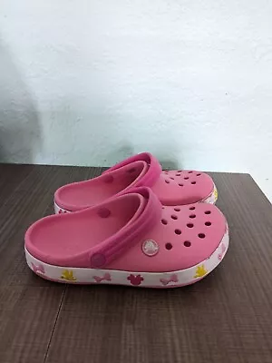 Crocs Fun Lab Mickey Lights Clog K Disney Minnie Pink Kids Sandals C12 • $12.99