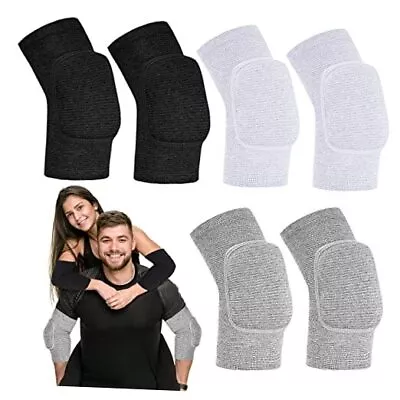 3 Pairs Elbow Pads Elbow Protector Volleyball Sponge Support Breathable  • $30.17