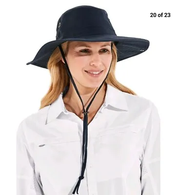 Coolibar UPF 50+ Men's Women's Charlie Cotton Bucket Hat • $44.95