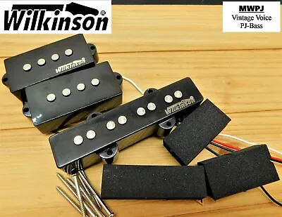 Wilkinson MWJB Vintage Voice PJ Bass Pickups MIK • $33.25