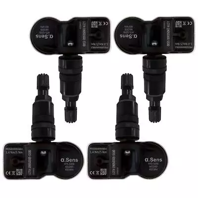 $305.80 • Buy 4 TPMS Sensors Schwarz For Ssangyong Musso Rexton Tivoli XLV Plug&play Tyre Valv