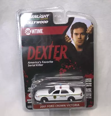 Greenlight Hollywood Series 2001 Ford Crown Vic Dexter Miami Police Showtime • $6