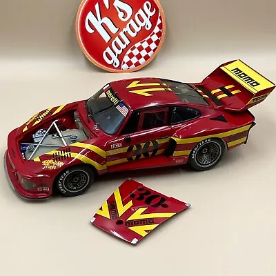 EXOTO 1/18 Porsche 935 Turbo Red #30 1979 Diecast Momo RLG18109 • $265