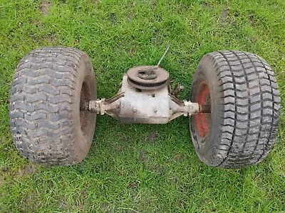 Tecumseh Peerless 5 Speed Transaxle + Wheels For Ride On Lawn Mower Tractor • £60