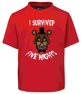 $22 • Buy Kids T Shirt 5 NIGHTS AT FREDDY'S GAMER ! Tee Awesome Gamer Five 5naf AU Seller