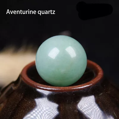 $2.99 • Buy 20MM Natural Crystal Sphere Round Ball Gemstone Healing Globe Chakra Palm Stone