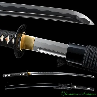 Unsharpened Japanese Iaito Sword Iaido Practice Samurai Katana Steel Blade #1247 • $320.45