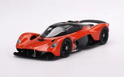 Top Speed TS0505: 1/18 Aston Martin Valkyrie Maximum Orange 2019 • $157.25