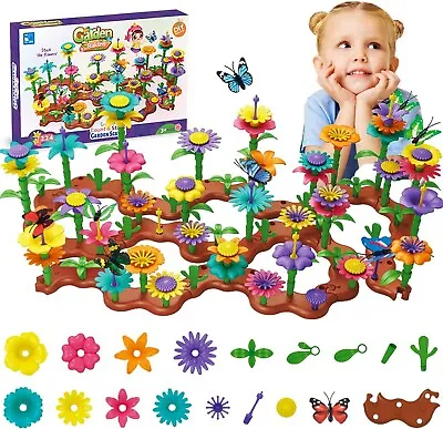 224 Pcs Flower Garden Building Toys Kids Flower Building Toy Set-AU • $40.89