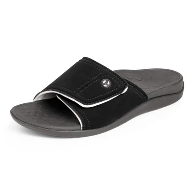 £67.25 • Buy Orthaheel Kiwi Slide Sandals Men 5 Women 6 Black Grey - Free Ship & Returns!