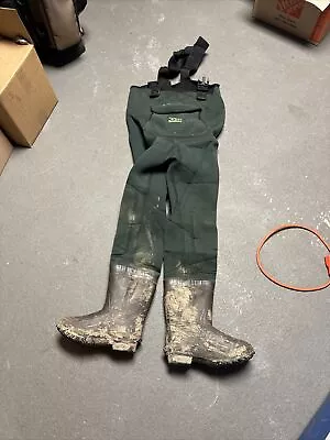 U9 Gander Mountain Guide Series Green Full Body Waders Boot Size 8 • $9.99