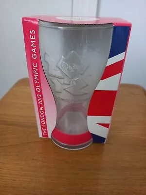 MCDONALD'S COCA COLA London 2012 Olympic Games Glass And Wristband Red - New • £4.99