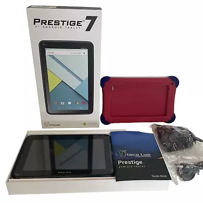 Visual Land Prestige Elite 7QL 7-Inch 16GB Android Tablet Red • $49.99