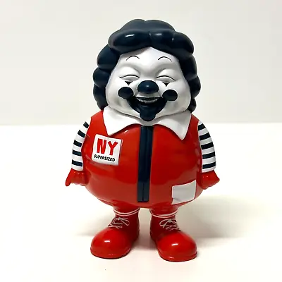 MC Supersized Sofubi Figure NY Red + Blue By Secret Base X Ron English • $254.96