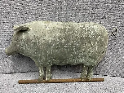 Antique Pig Weathervane Amazing Verdigris By Consignmart L@@@@@@@@@@@@@@@@@@@@@K • $5950