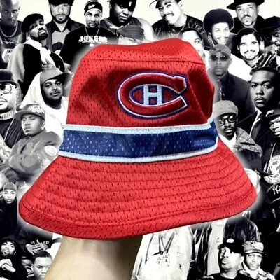Mitchell & And Ness X Concepts Montreal Canadiens Bucket Hat Red Blue White S/m • $29.99