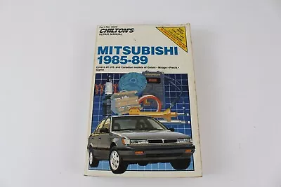 Chilton's Repair Manual Mitsubishi 1985-89 USED • $13.99