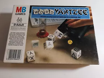 Vintage 1981 Mb Games - Word Yahtzee Boxed Complete • £9.03