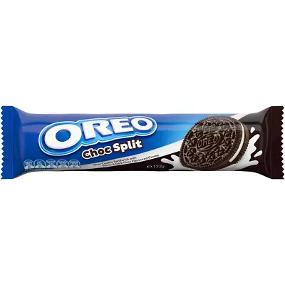 Oreo Choc Split Creme Biscuits 133g • $11