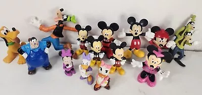 Lot Of 15 Disney Mickey And Friends Action Figures/Toys Cake Toppers • $11.99