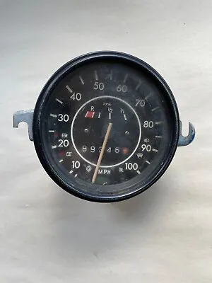 VW Beetle Speedometer 1968-1977. Bronze Trim  PARTS VALUE VDO Speedo  ISSUES ! • $30