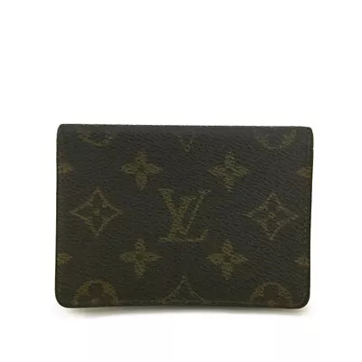 Louis Vuitton Monogram Porte 2 Cartes Vertical Pass Card Case/9Y0058 • £0.80