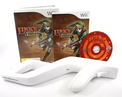 Link's Crossbow Training + Zapper Gun - Nintendo Wii [PAL] WITH WARRANTY • $23.35