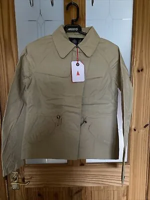 Womens Musto Marquis Sand Waterproof Smart Short Sailing Sport Jacket 10 NWT • £24.95