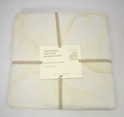 $24.50 • Buy Zara Home Floral Print Duvet Cover Bedding 59  X 86.5  200 Thread Count Single