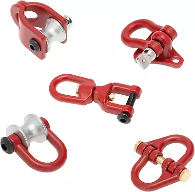 Metal Tow Hook Recovery Shackle Winch Pulley Ring Buckle Rescue Hook Horseshoe B • $19.15