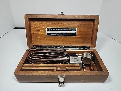 VINTAGE AMERICAN CYSTOSCOPE MAKERS OF BROYLES NASOPHARYNGOSCOPE With Case Quack • $99.99