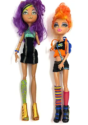 Monster High Sister Pack Howleen & Clawdeen Wolf 2pack Dolls Mattel AS IS • $35